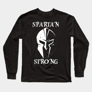 Spartan Strong Helmet Long Sleeve T-Shirt